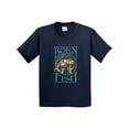 thumbnail image 1 of Inktastic Born to Fish Youth T-Shirt, 1 of 5