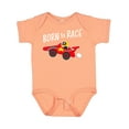thumbnail image 1 of Inktastic Born to Race Red Race Car Boys or Girls Baby Bodysuit, 1 of 5