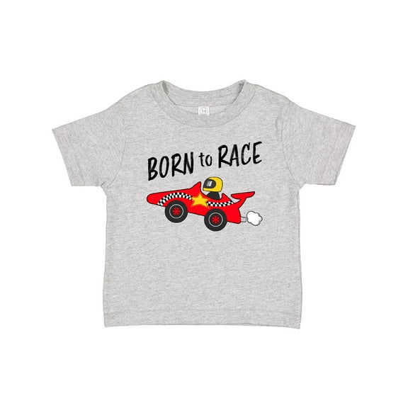 Inktastic Born to Race Red Race Car Boys or Girls Baby T-Shirt