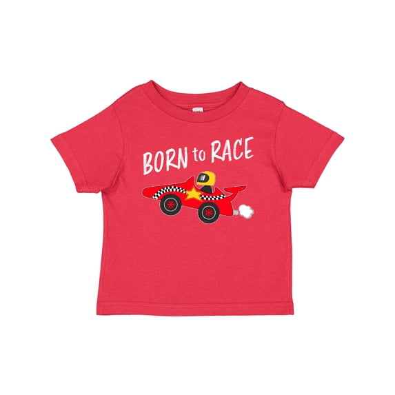 Inktastic Born to Race Red Race Car Boys or Girls Baby T-Shirt