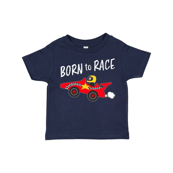 Inktastic Born to Race- Red Race Car Boys or Girls Toddler T-Shirt
