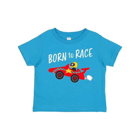 Inktastic Born to Race- Red Race Car Boys or Girls Toddler T-Shirt
