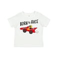 thumbnail image 1 of Inktastic Born to Race- Red Race Car Boys or Girls Toddler T-Shirt, 1 of 5