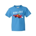 thumbnail image 1 of Inktastic Born to Race- Red Race Car Youth T-Shirt, 1 of 5