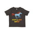thumbnail image 1 of Inktastic Born to Run Wild Galloping Horse Boys or Girls Toddler T-Shirt, 1 of 5