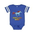 thumbnail image 1 of Inktastic Born to Run Wild- galloping horse Boys or Girls Baby Bodysuit, 1 of 5