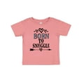 thumbnail image 1 of Inktastic Born to Snuggle Boys or Girls Baby T-Shirt, 1 of 5