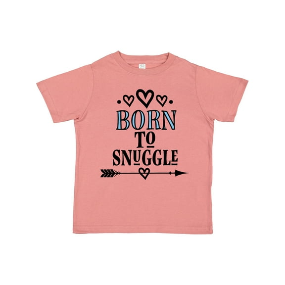 Inktastic Born to Snuggle Boys or Girls Toddler T-Shirt