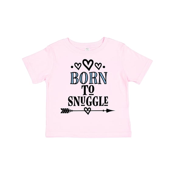 Inktastic Born to Snuggle Boys or Girls Toddler T-Shirt