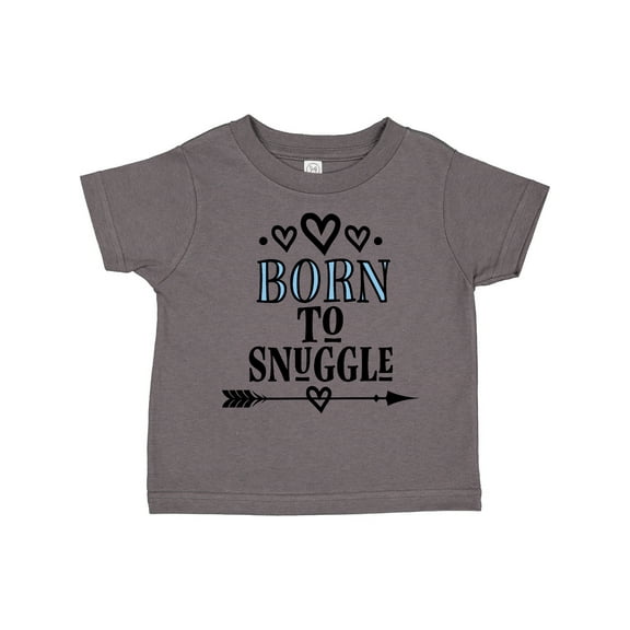Inktastic Born to Snuggle Boys or Girls Toddler T-Shirt