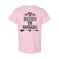 thumbnail image 1 of Inktastic Born to Snuggle T-Shirt, 1 of 5
