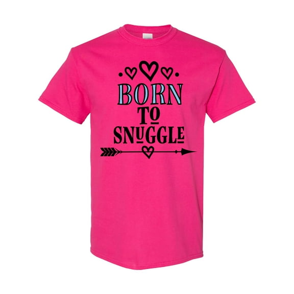 Inktastic Born to Snuggle T-Shirt