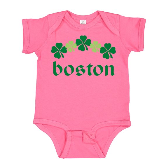 Inktastic Boston Irish Boys or Girls Baby Bodysuit