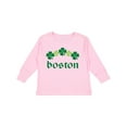 thumbnail image 1 of Inktastic Boston Irish Boys or Girls Long Sleeve Toddler T-Shirt, 1 of 5