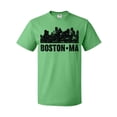thumbnail image 1 of Inktastic Boston Massachusetts City Skyline with Grunge T-Shirt, 1 of 5