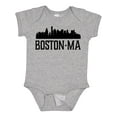 thumbnail image 1 of Inktastic Boston Massachusetts Skyline City Silhouette Boys or Girls Baby Bodysuit, 1 of 5