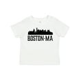 thumbnail image 1 of Inktastic Boston Massachusetts Skyline City Silhouette Boys or Girls Toddler T-Shirt, 1 of 5