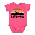 thumbnail image 1 of Inktastic Boston Massachusetts Skyline Sunset Boys or Girls Baby Bodysuit, 1 of 5