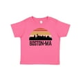 thumbnail image 1 of Inktastic Boston Massachusetts Skyline Sunset Boys or Girls Baby T-Shirt, 1 of 5