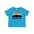 thumbnail image 1 of Inktastic Boston Massachusetts Skyline Sunset Boys or Girls Baby T-Shirt, 1 of 5