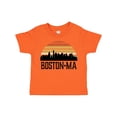 thumbnail image 1 of Inktastic Boston Massachusetts Skyline Sunset Boys or Girls Toddler T-Shirt, 1 of 5