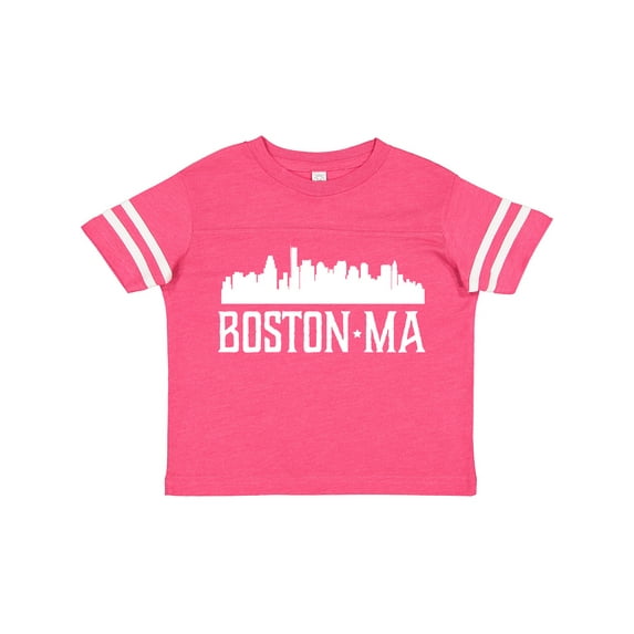 Inktastic Boston Massachussetts Skyline Boys or Girls Toddler T-Shirt