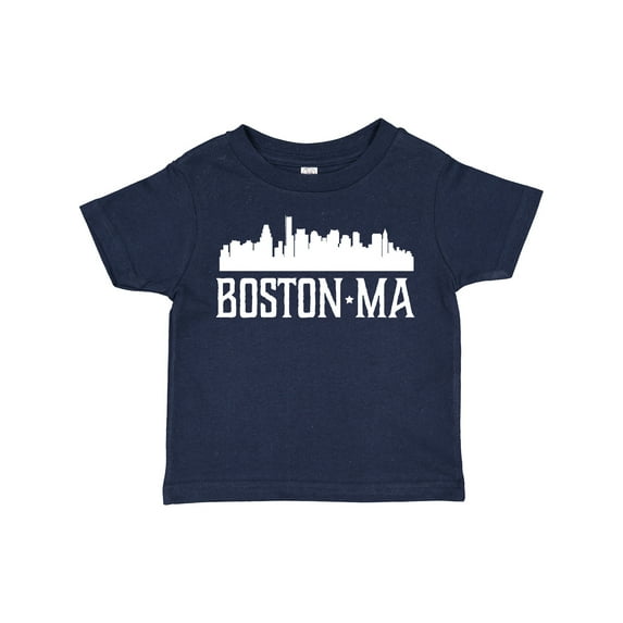 Inktastic Boston Massachussetts Skyline Boys or Girls Toddler T-Shirt