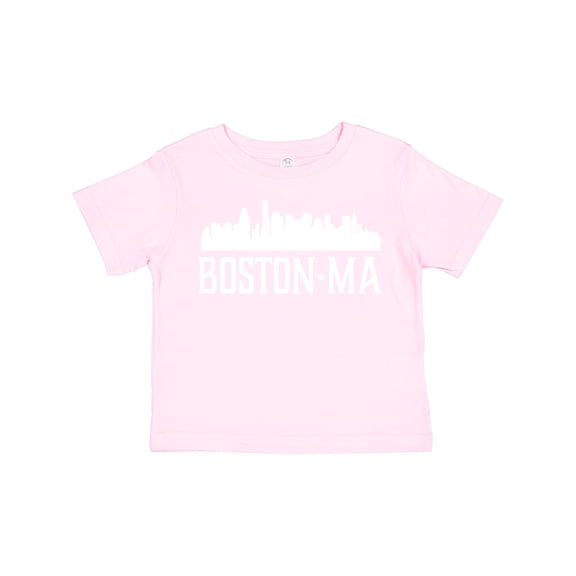 Inktastic Boston Massachussetts Skyline Boys or Girls Toddler T-Shirt