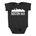 thumbnail image 1 of Inktastic Boston Massachussetts Skyline City Silhouette Boys or Girls Baby Bodysuit, 1 of 5