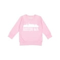 thumbnail image 1 of Inktastic Boston Massachussetts Skyline City Silhouette Toddler Sweatshirt, 1 of 4