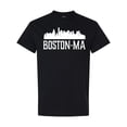 thumbnail image 1 of Inktastic Boston Massachussetts Skyline T-Shirt, 1 of 5