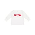 thumbnail image 1 of Inktastic Boston Period Boys or Girls Long Sleeve Toddler T-Shirt, 1 of 5