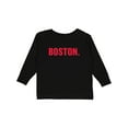 thumbnail image 1 of Inktastic Boston Period Boys or Girls Long Sleeve Toddler T-Shirt, 1 of 5