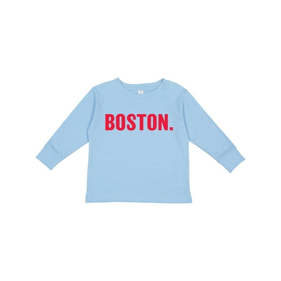 Inktastic Boston Period Boys or Girls Long Sleeve Toddler T-Shirt