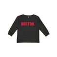thumbnail image 1 of Inktastic Boston Period Boys or Girls Long Sleeve Toddler T-Shirt, 1 of 5