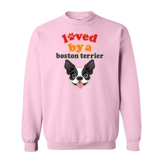 Inktastic Boston Terrier Dog Adult Sweatshirt