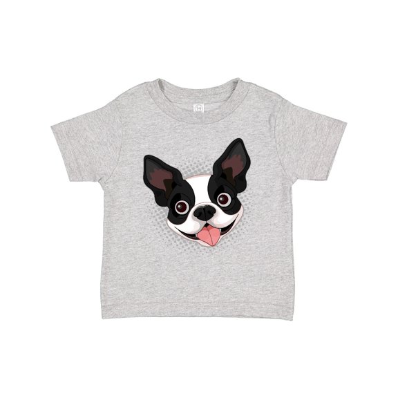 Inktastic Boston Terrier Dog Gift Boys or Girls Toddler T-Shirt