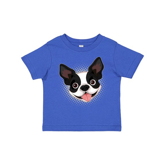 Inktastic Boston Terrier Dog Gift Boys or Girls Toddler T-Shirt