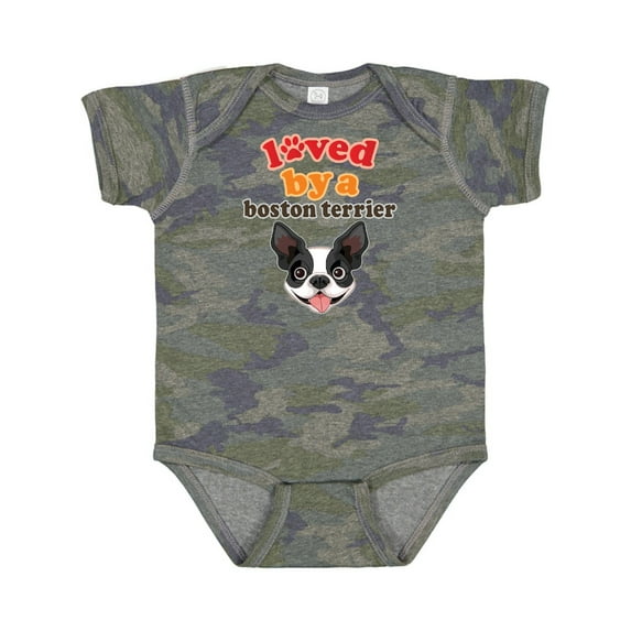 Inktastic Boston Terrier Dog Gift Girls Baby Bodysuit