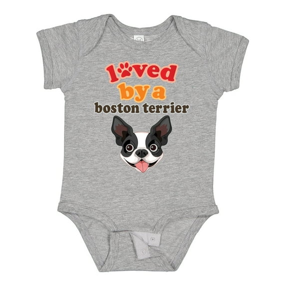 Inktastic Boston Terrier Dog Gift Girls Baby Bodysuit