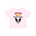thumbnail image 1 of Inktastic Boston Terrier Dog Gift Girls Toddler T-Shirt, 1 of 5