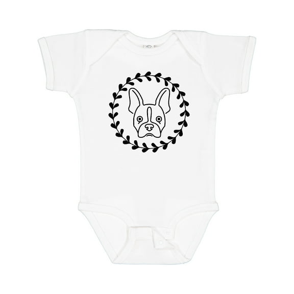 Inktastic Boston Terrier Dog Gift Idea Girls Baby Bodysuit