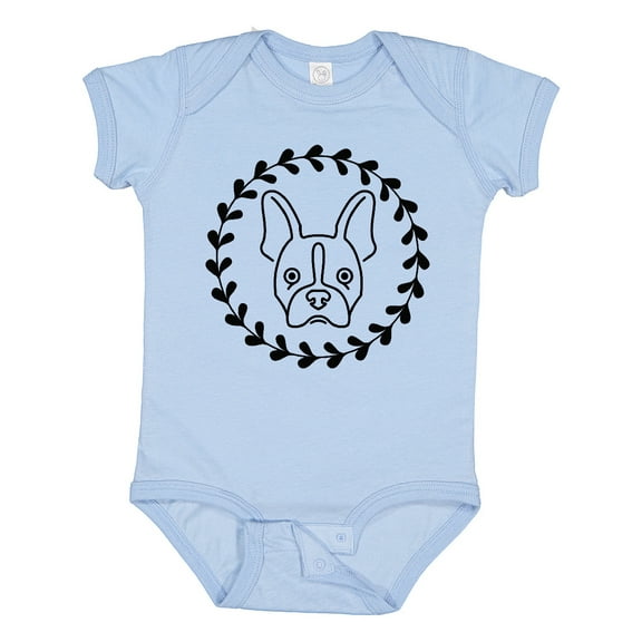 Inktastic Boston Terrier Dog Gift Idea Girls Baby Bodysuit
