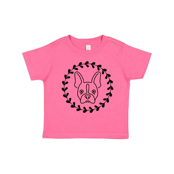 Inktastic Boston Terrier Dog Gift Idea Girls Toddler T-Shirt
