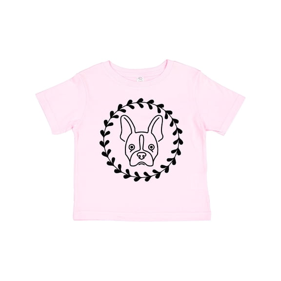 Inktastic Boston Terrier Dog Gift Idea Girls Toddler T-Shirt