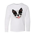 thumbnail image 1 of Inktastic Boston Terrier Dog Gift Long Sleeve Youth T-Shirt, 1 of 5