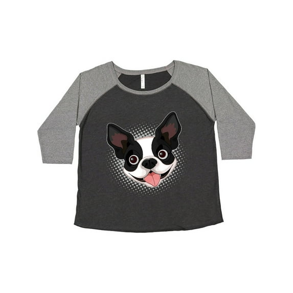 Inktastic Boston Terrier Dog Gift Women's Plus Size T-Shirt