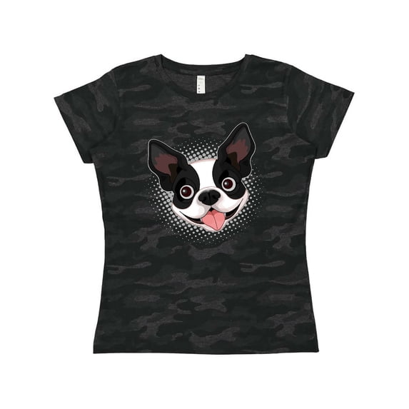 Inktastic Boston Terrier Dog Gift Women's T-Shirt