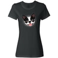 thumbnail image 1 of Inktastic Boston Terrier Dog Gift Women's T-Shirt, 1 of 5