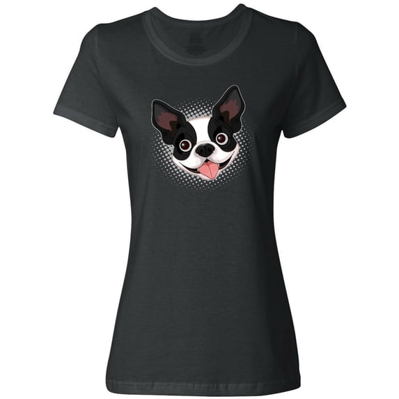 Inktastic Boston Terrier Dog Gift Women's T-Shirt